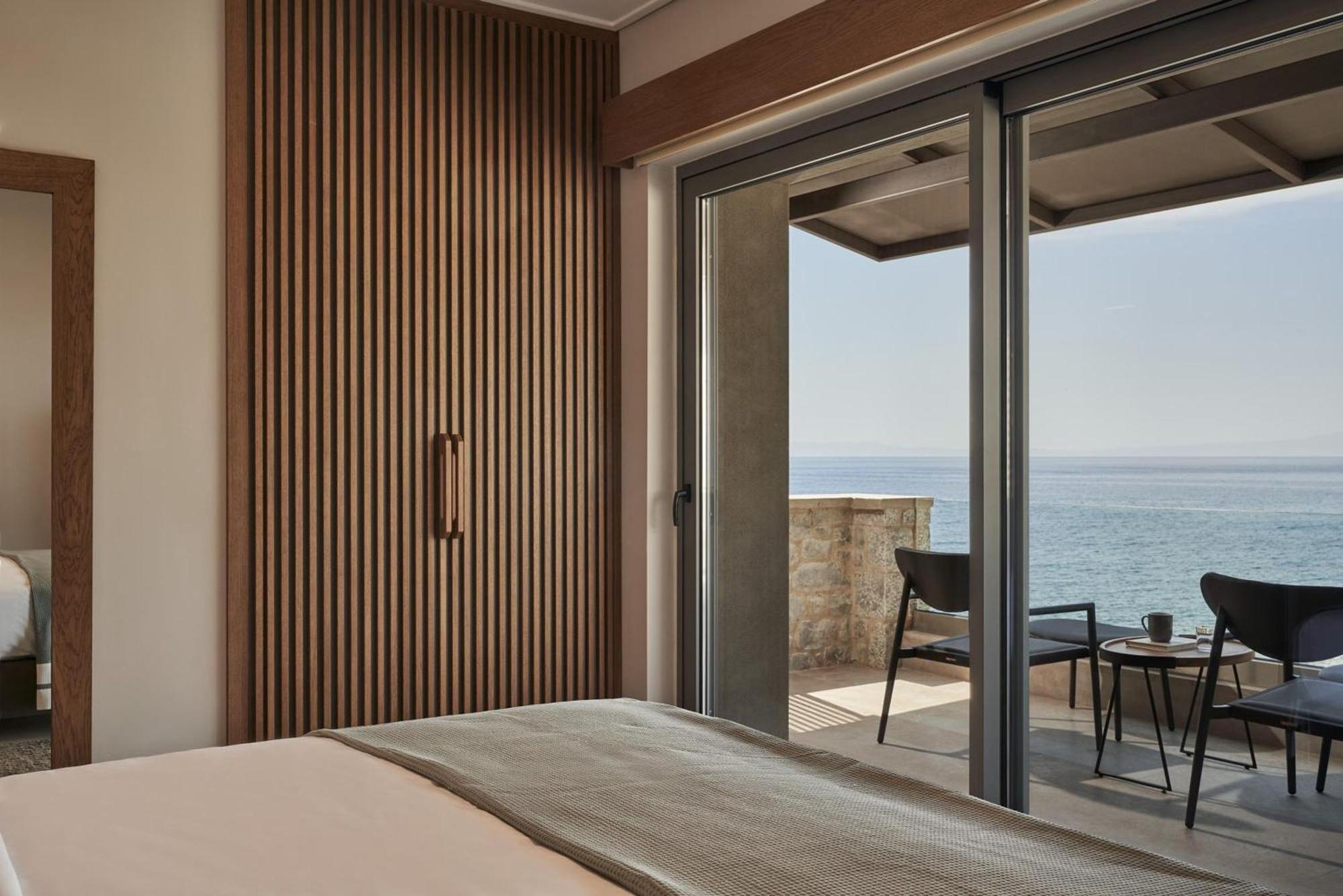 Beachfront Alassa Villas With Private Pools Kotronion  Esterno foto