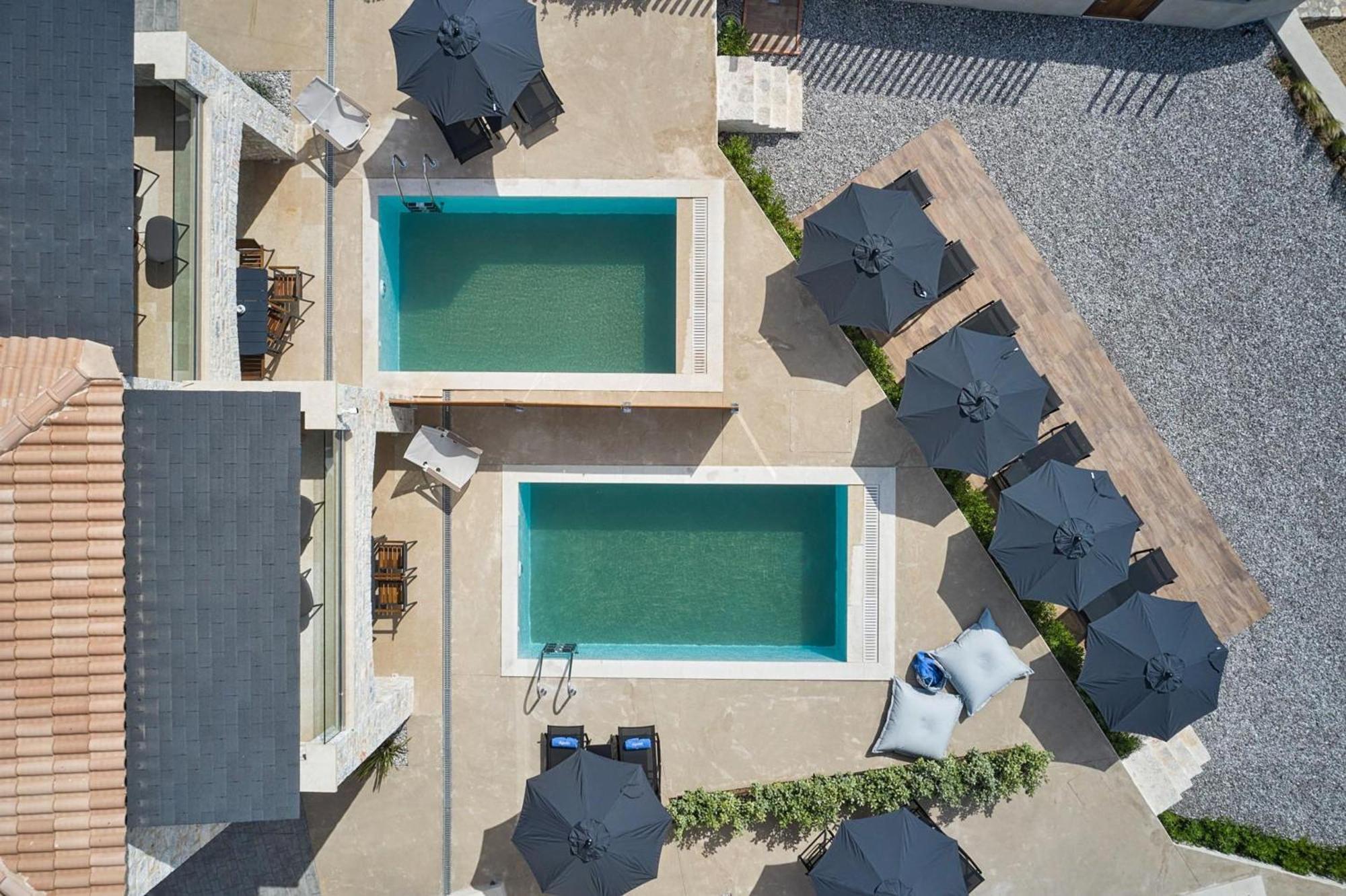 Beachfront Alassa Villas With Private Pools Kotronion  Esterno foto