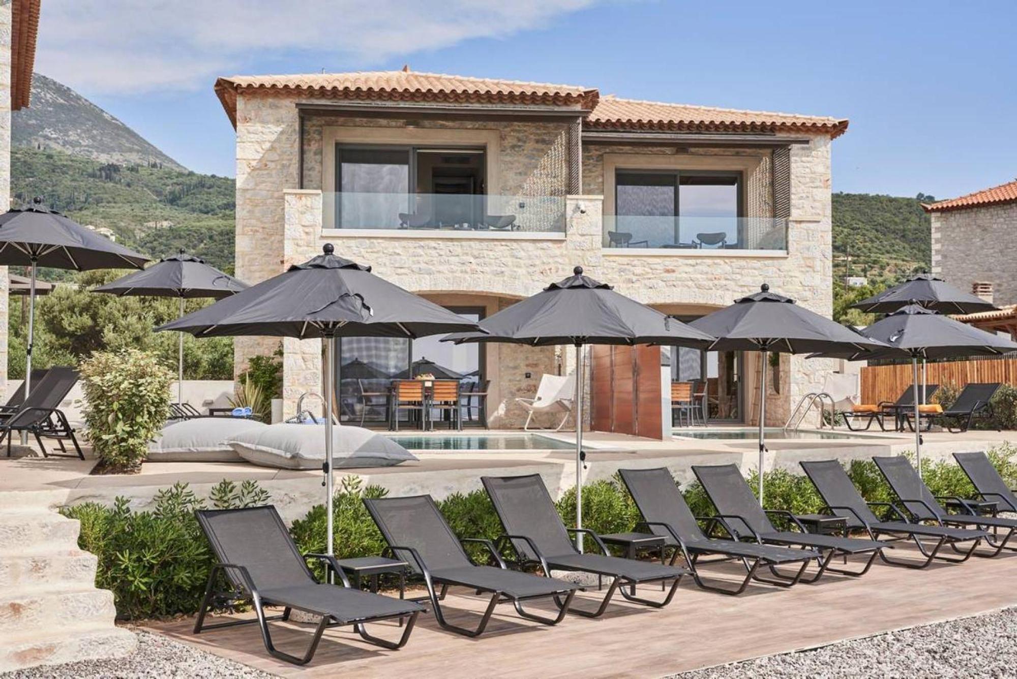 Beachfront Alassa Villas With Private Pools Kotronion  Esterno foto