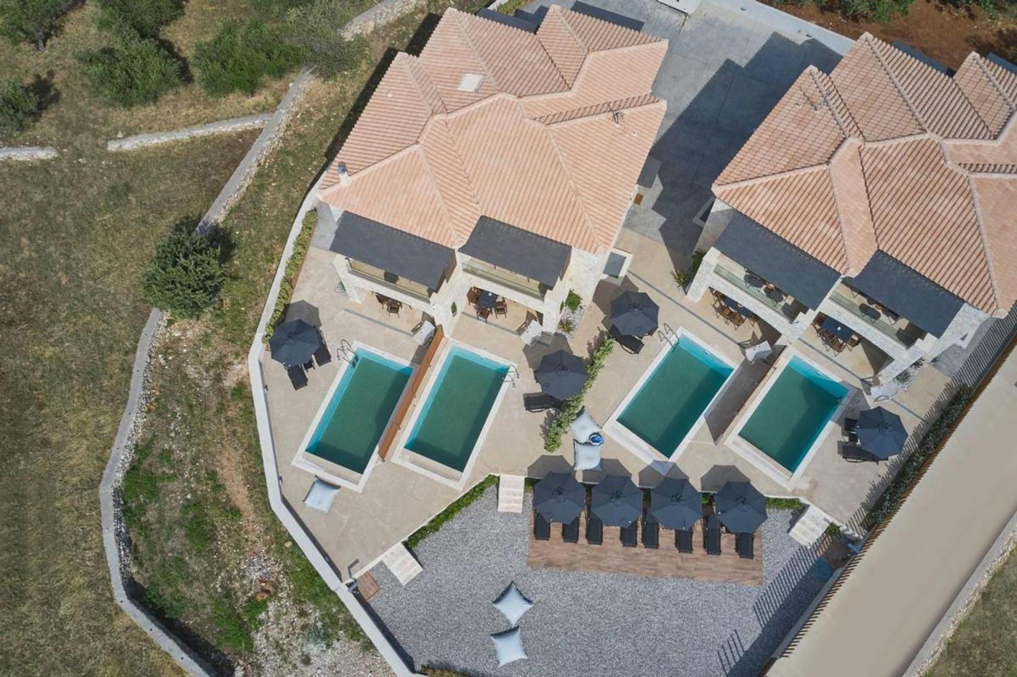 Beachfront Alassa Villas With Private Pools Kotronion  Esterno foto